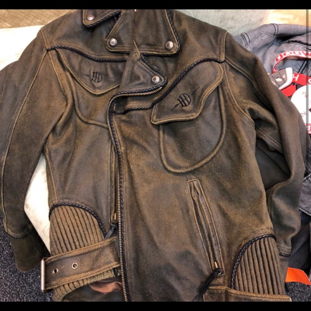 Harley Davidson Leather Motorcycle Jacket